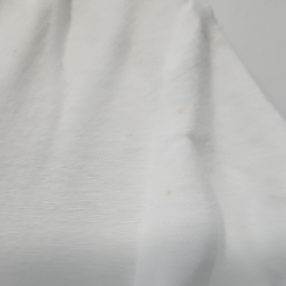 Chico's Classic White Short Sleeve Tee - Picture 3 of 4